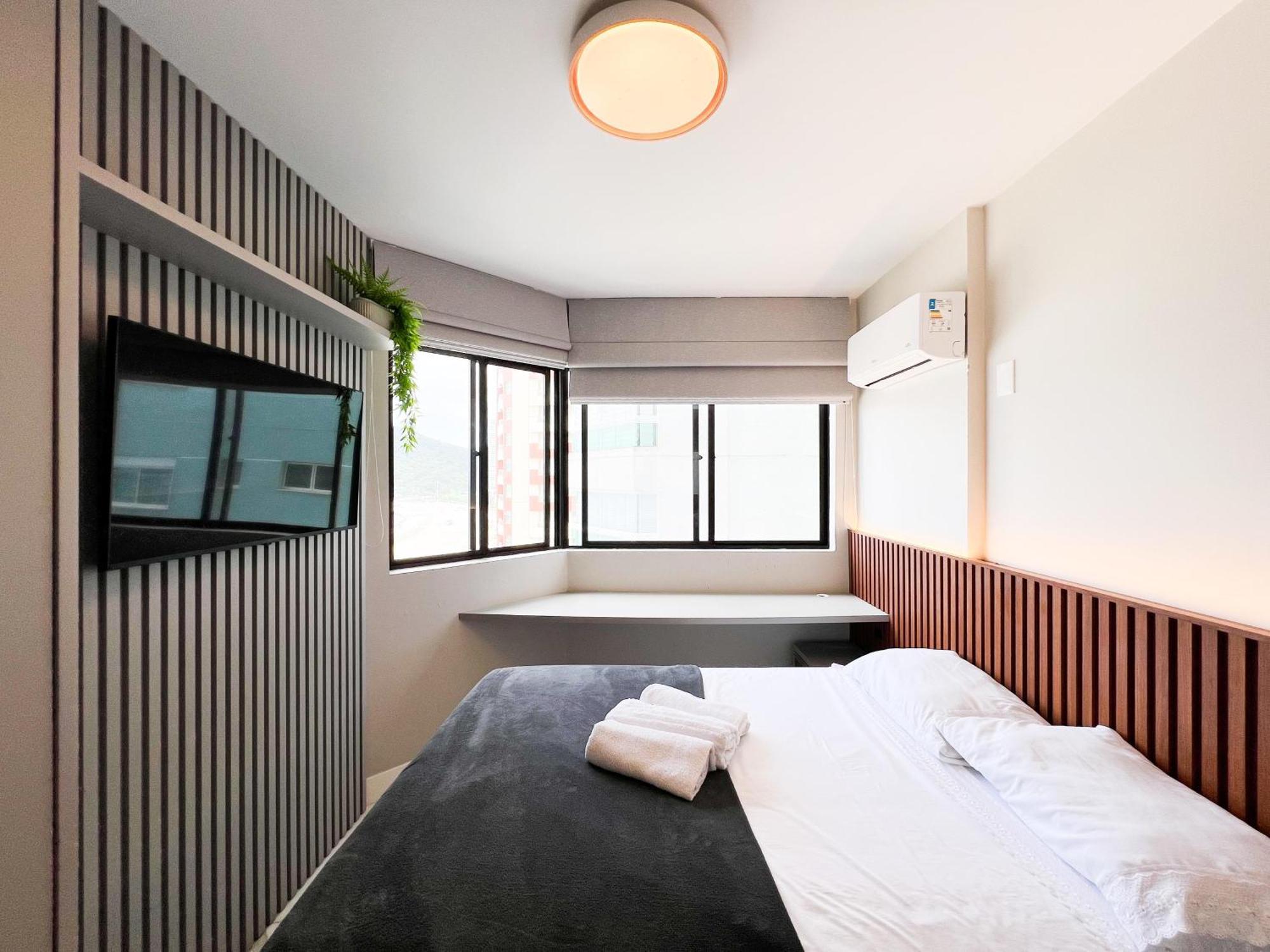 Balneário CamboriúExcelente Ap Pe Na Areia Vista Mar公寓 外观 照片